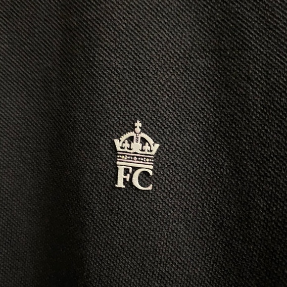 French Connection Dark Blue Polo - Picture 2 of 5